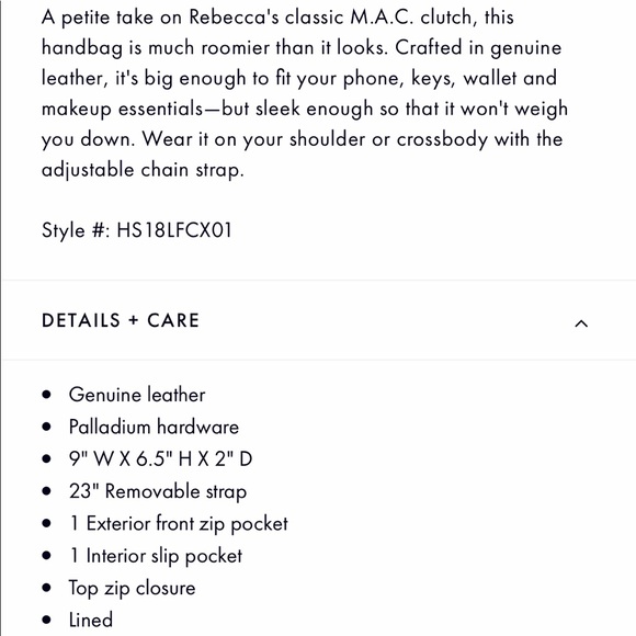 NWT REBECCA MINKOFF Floral Mini MAC Purse - Picture 8 of 8